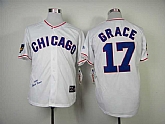 Chicago Cubs #17 Garza White 1968 Mitchell And Ness Throwback Stitched MLB Jersey Sanguo,baseball caps,new era cap wholesale,wholesale hats